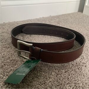Men's Brown Leather Belt